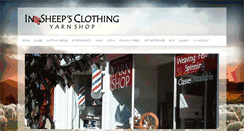 Desktop Screenshot of in-sheeps-clothing.com